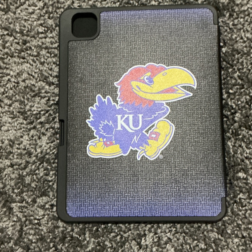 Fanatics KU Tablet Case - Blue and Yellow